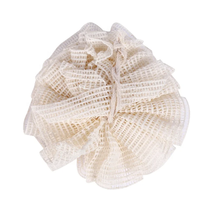 2021 Hot Amazon Novelty Wholesale Natural Bath Sponge Ramie Bath Ball Skin Care Moisturizing Bath Ball Packaging