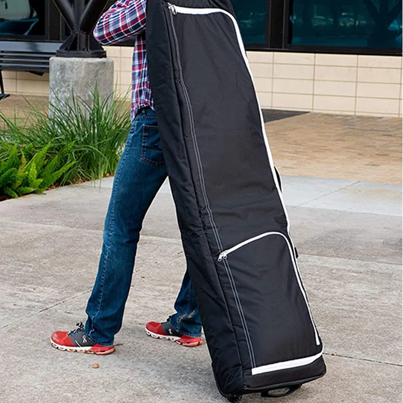 Outdoor Large Capacity Wholesale Skateboard Storage Bag High Quality Sports Ski Snowboard Wheel Travel Bag With Wheels