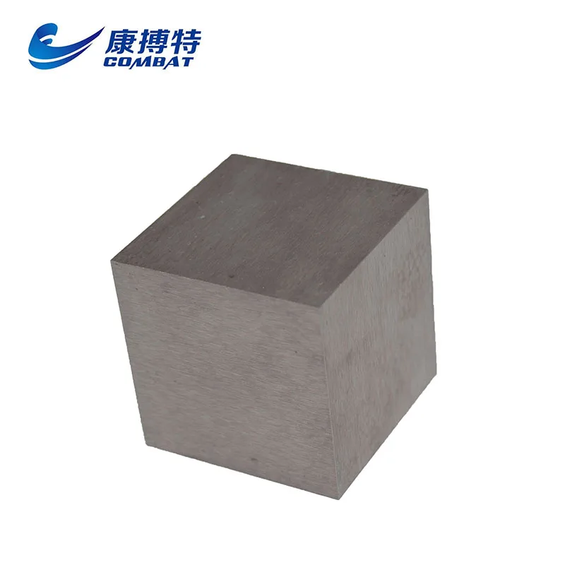 99.95%polished pure tungsten ingot block for sale