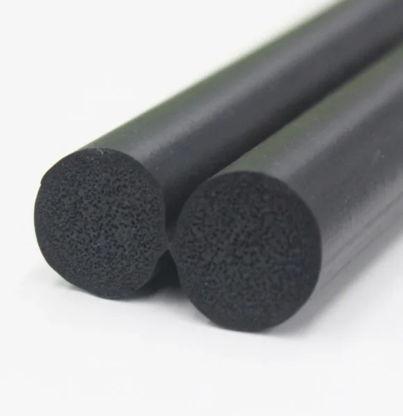Soft EPDM Foam Silicone Rubber Foaming Sealing Strips