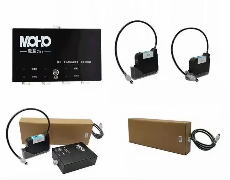 Quality Guarantee continuous ink supply systems Electric Control ink system kit with Single Nozzle