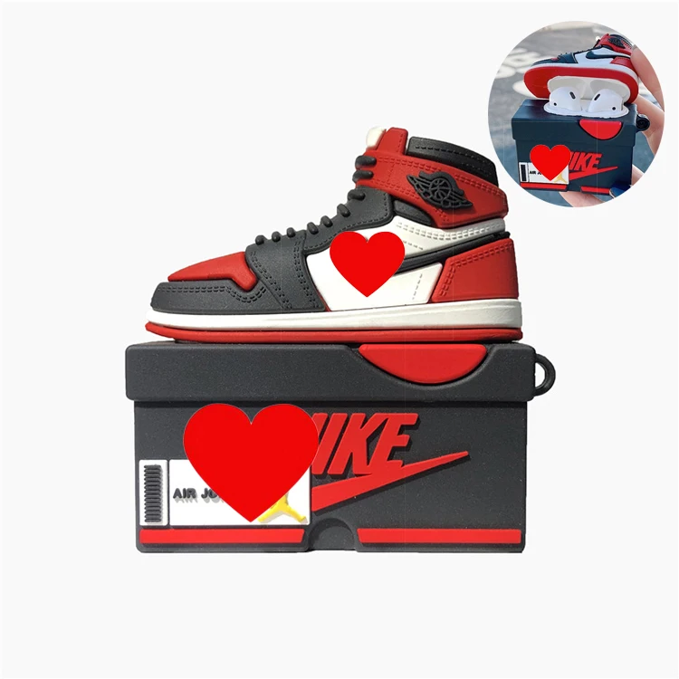 Популярный товар 2021 года, кожаный чехол для спортивной обуви 3D, ударопрочный защитный чехол, беспроводные наушники-вкладыши для Air Pod 1 2, бесплатная доставка