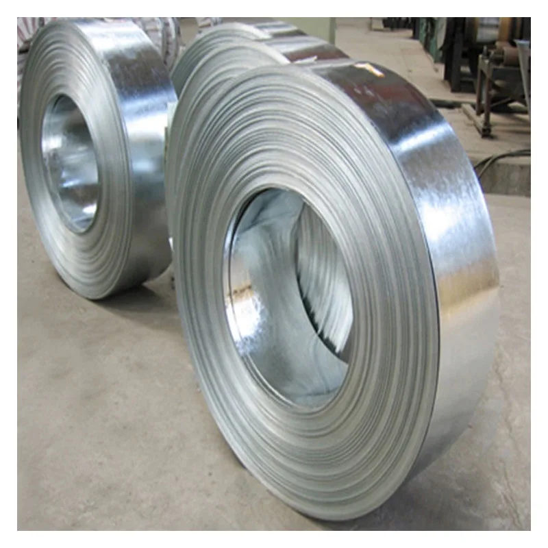 Hot dipped zinc coated stripping galvanized steel strip coil z40 slitting coil
