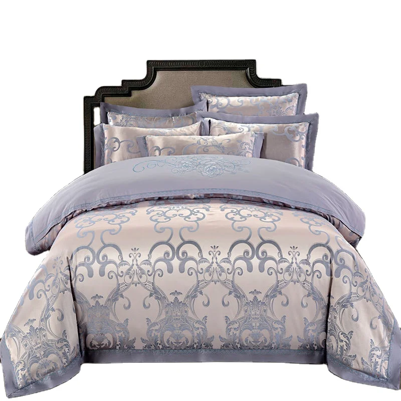 Luxury Queen King Wedding Bedding Set High Quality Super Standard %100 Cotton Duvet Cover Set Sheets for Beds Bedding Set