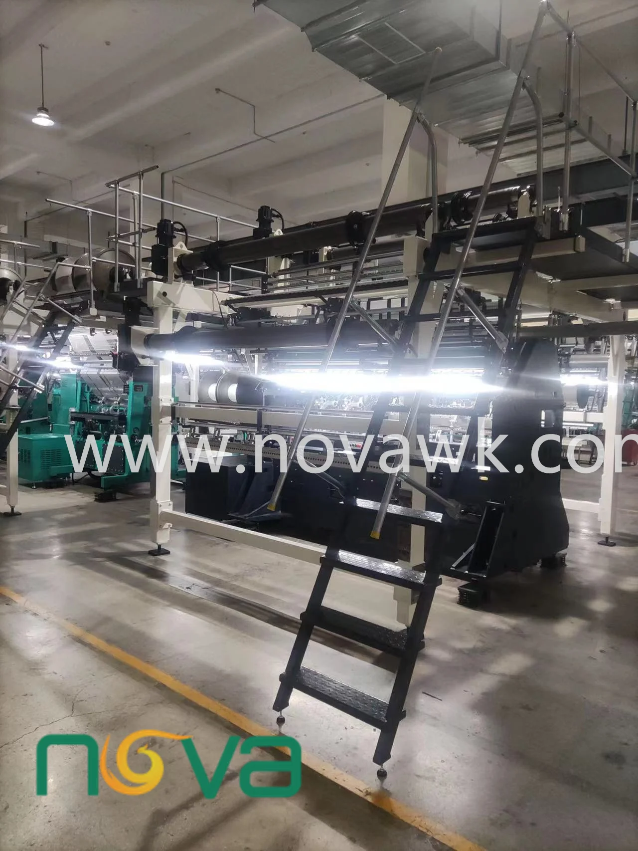 CUSTOM-MADE  NRS6 Professional Raschel Textile Machine Warp Knitting machine