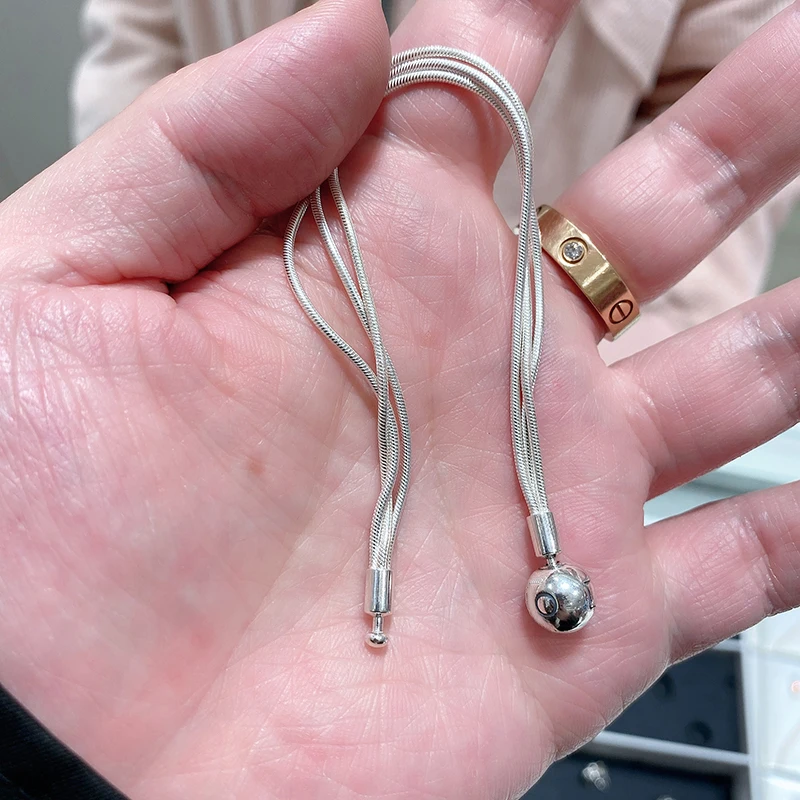 
Jewelry Factory 100% 925 Sterling Silver Rose gold multiple snake bone chain Fit Original Pandora Bracelet 
