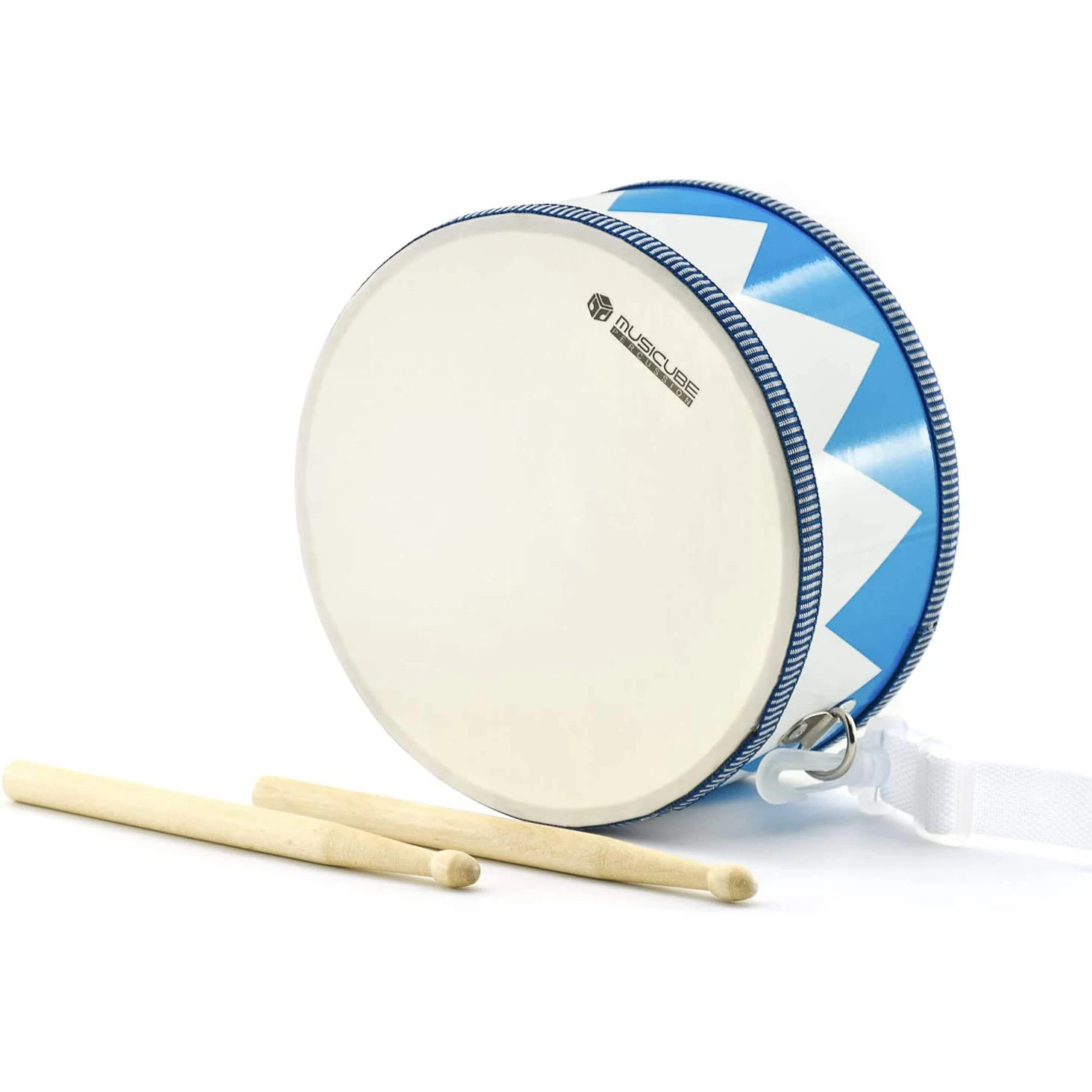 wood music toy dmaple drum set for children marching bass drum