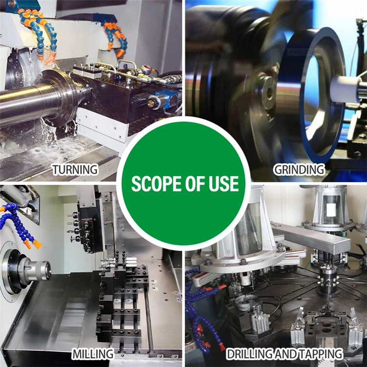 High-performance general-purpose metal cutting fluid recommended for cutting and grinding operations