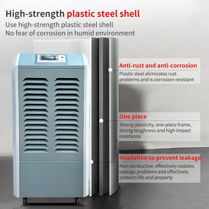 Advanced Humidity Tech Big Wheel Dehumidifier Efficient Moisture Management Online High-performance Duct