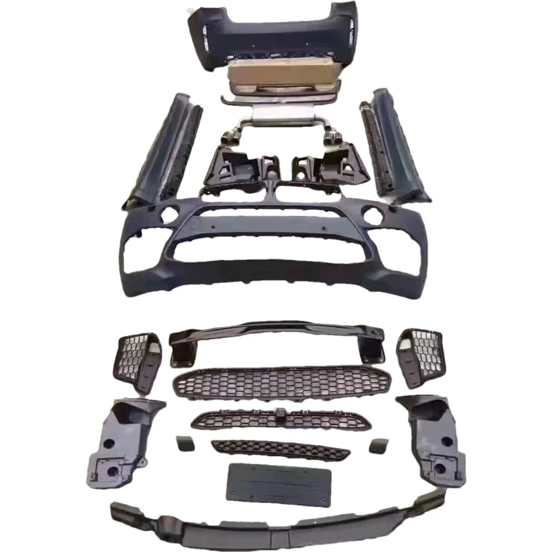 facelifting upgrade X6M style full bumper grille grill set for BMW X6 F16 2015-2019 body kit assembly