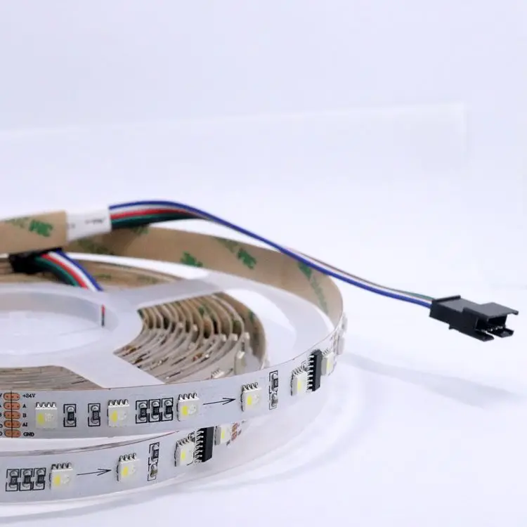 Addressable Digital Color RGBW 5050SMD 60LEDs/M 19.2W DMX Pixel LED Tape DMX512 LED Neon RGBW