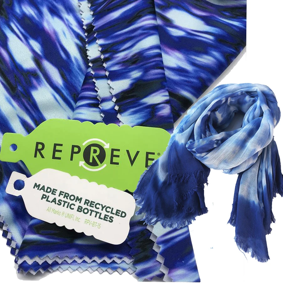 Quick Dry Fit Breathable 90 Polyester 10 Spandex Recycled Plastic Bottle Printed Single Jersey Fabric