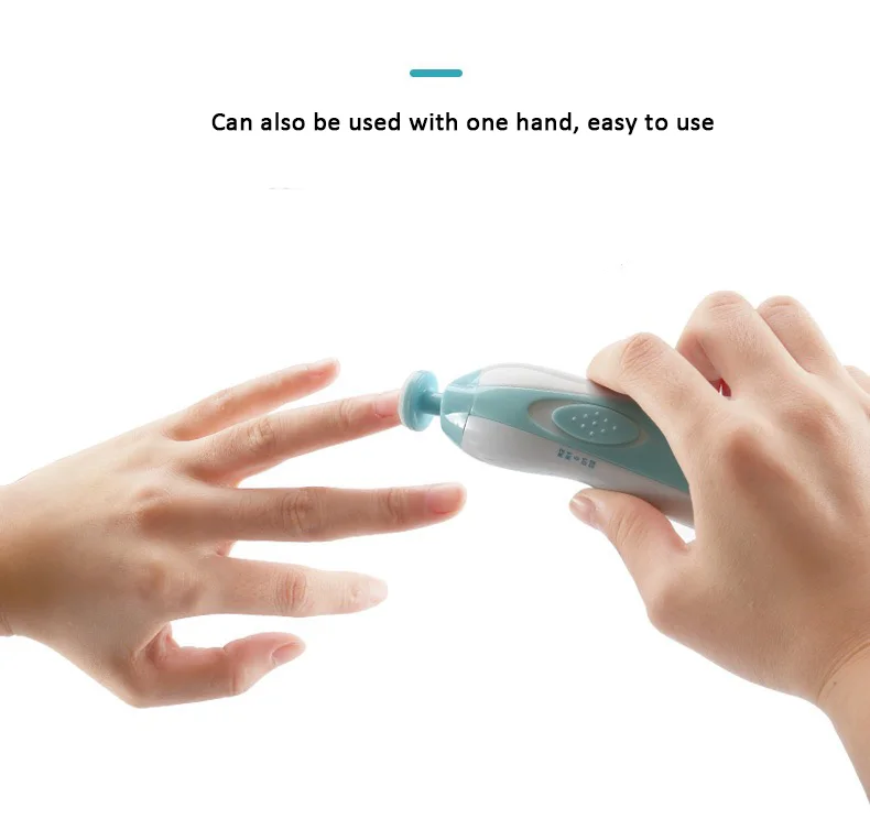 Factory Price High Quality Electric Nail Clippers For Baby Adult Low Noise Kids Nail Cutter File Nail Trimmer Care Kit