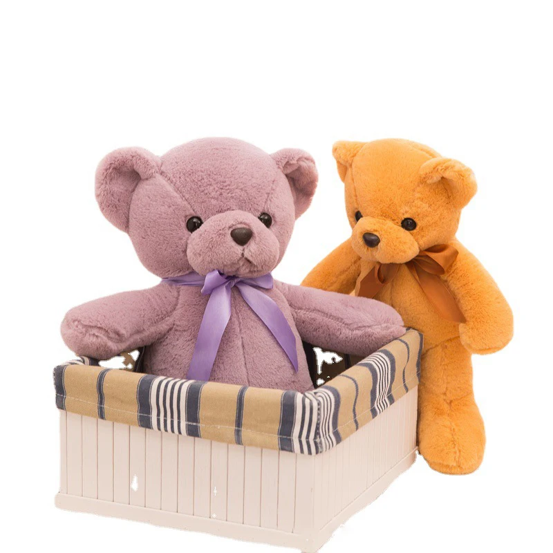 Wholesale 10cm mini t-shirt keychain bear plush toys teddy bear