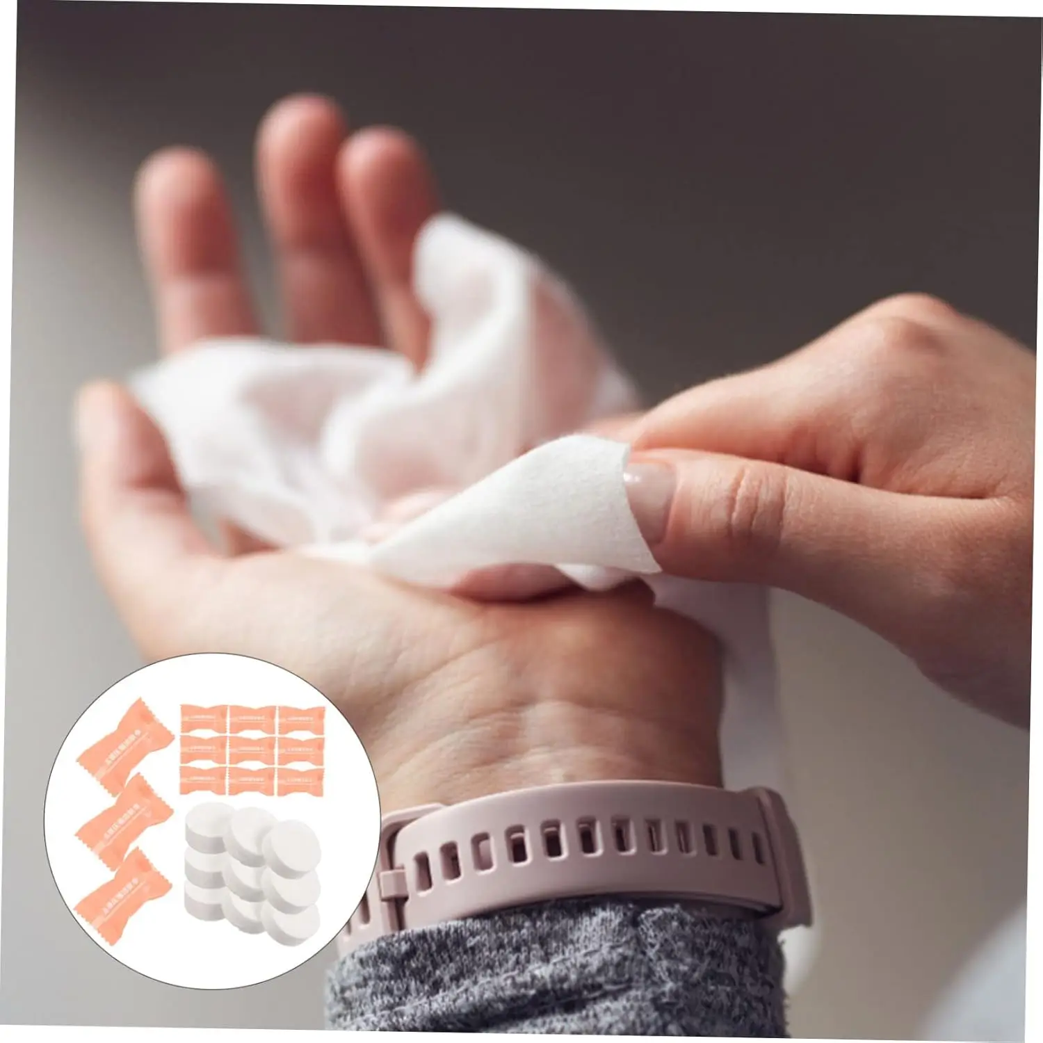 In stock 500pcs Excellent eco friendly compressed towels magic towel Camping Sports Compressed Towels