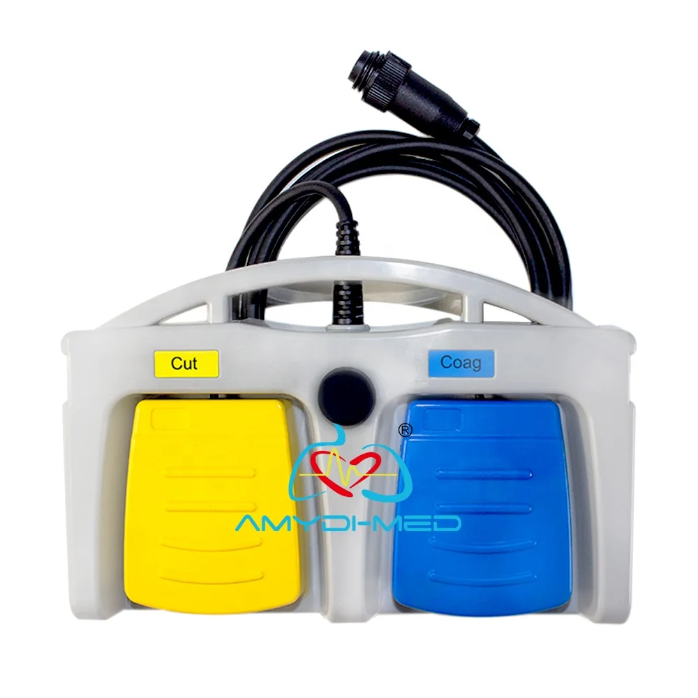 Amydi-med Medical Suppliers IPX8 Waterproof Electrosurgical Dual Foot Switch In Double Pedals