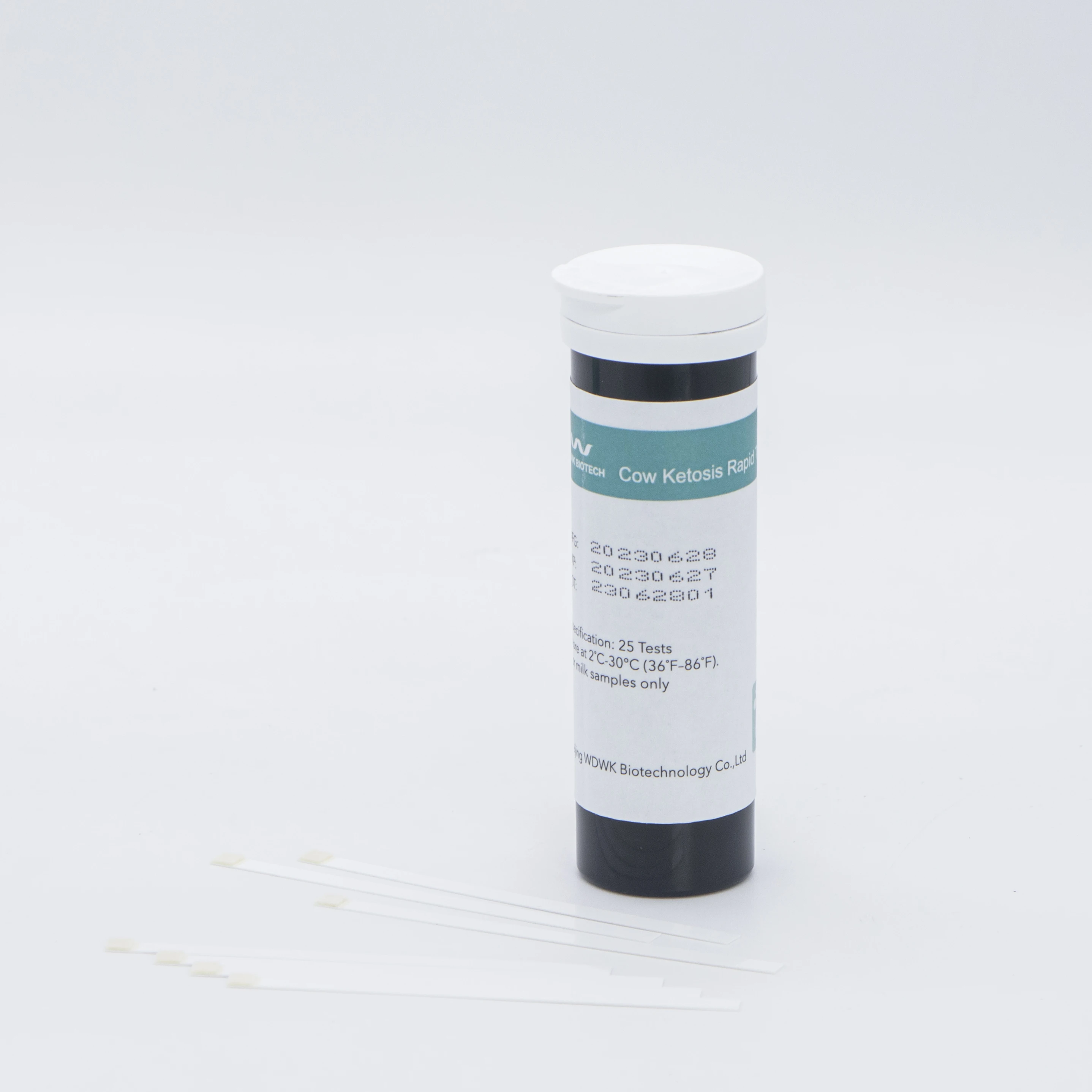 Test Strips for Glucose in Milk Milk Security Tests