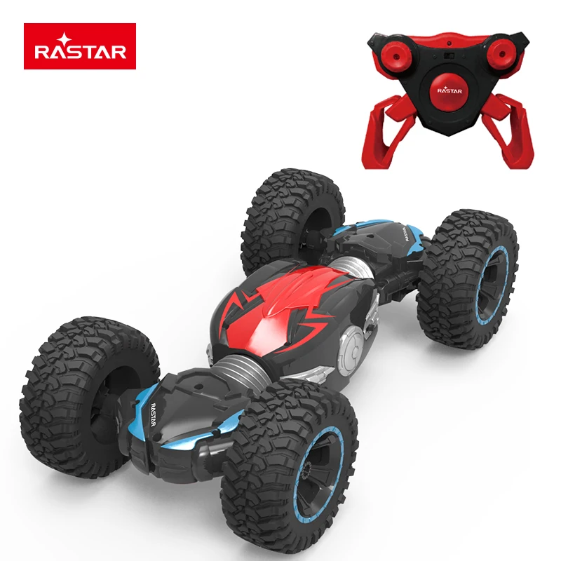 RASTAR TECH 2 4G игрушечный 4wd двухсторонний Радиоуправляемый трюковый автомобиль с радиоуправлением