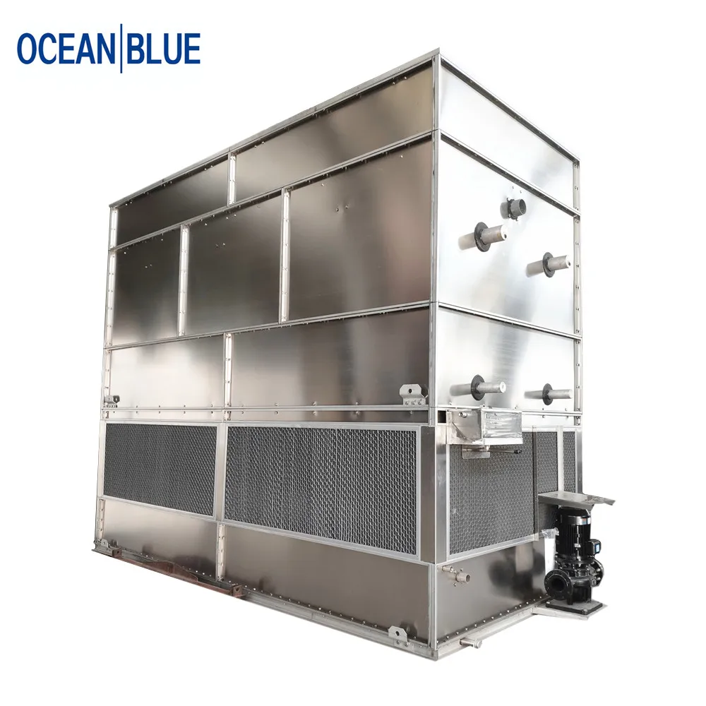 Energy Saving Water Cooled Cooling Tower For Seafood Factory