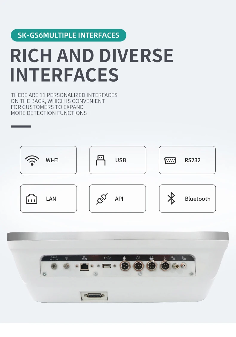 New Top CE Automatic Test Precise Biomedical Equipment Manufacturers Health Analysis Device