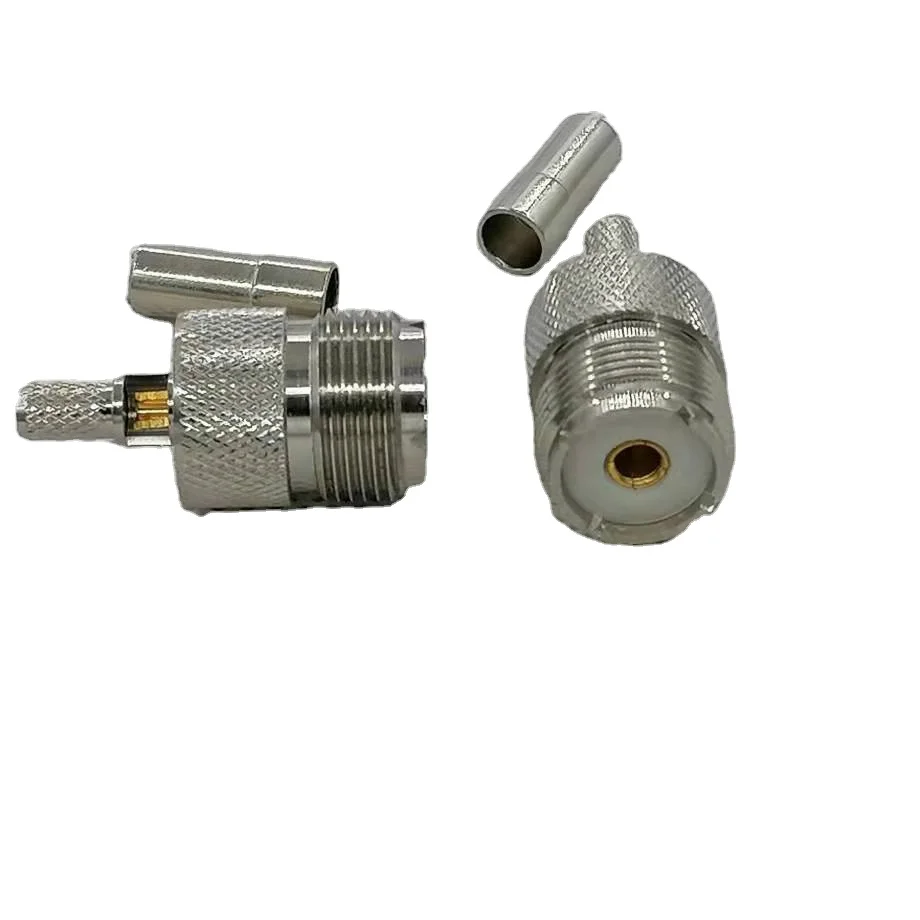 UHF для RG58/UHF обжим для RG58/PL259 для RG58