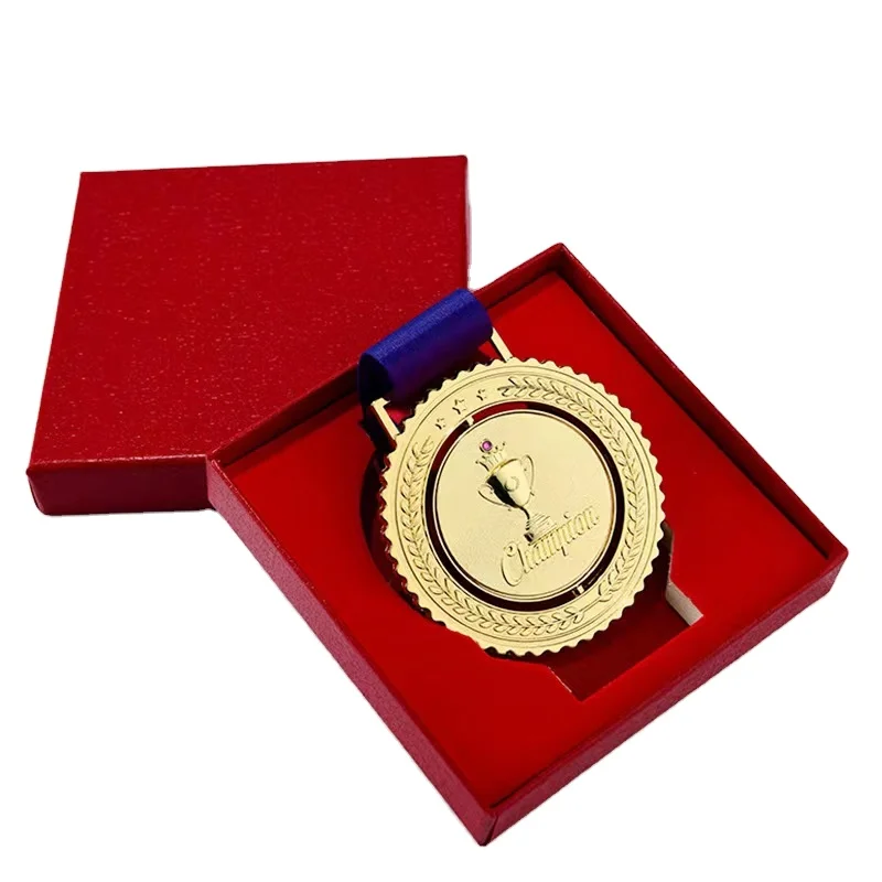 Metal Medal Custom Your Own Logo Blank Zinc Alloy Football Soccer Sport Race Medal