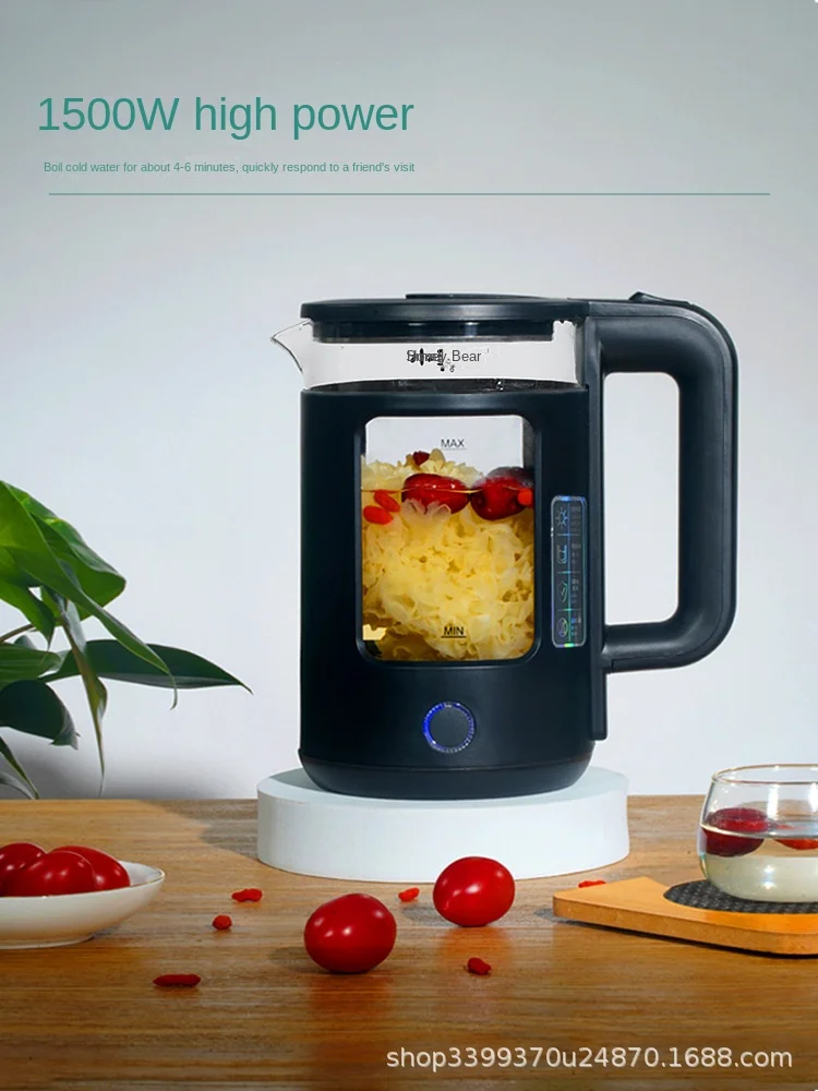 Hot Selling 1.8 Liter Stainless Steel Electric Kettle Quality Portable Cordless Glass Water Boiler for Home Use Coffee Feature