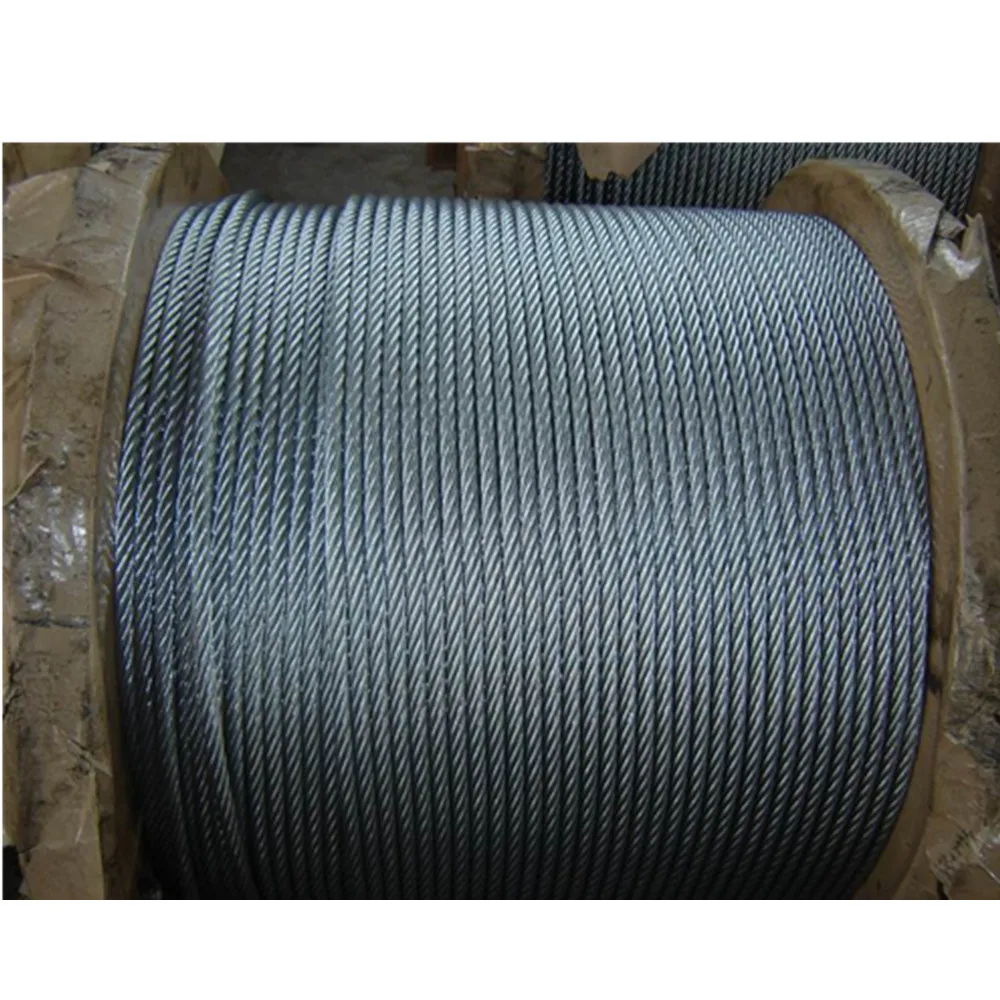 6x37 12mm crane rope steel wire rope