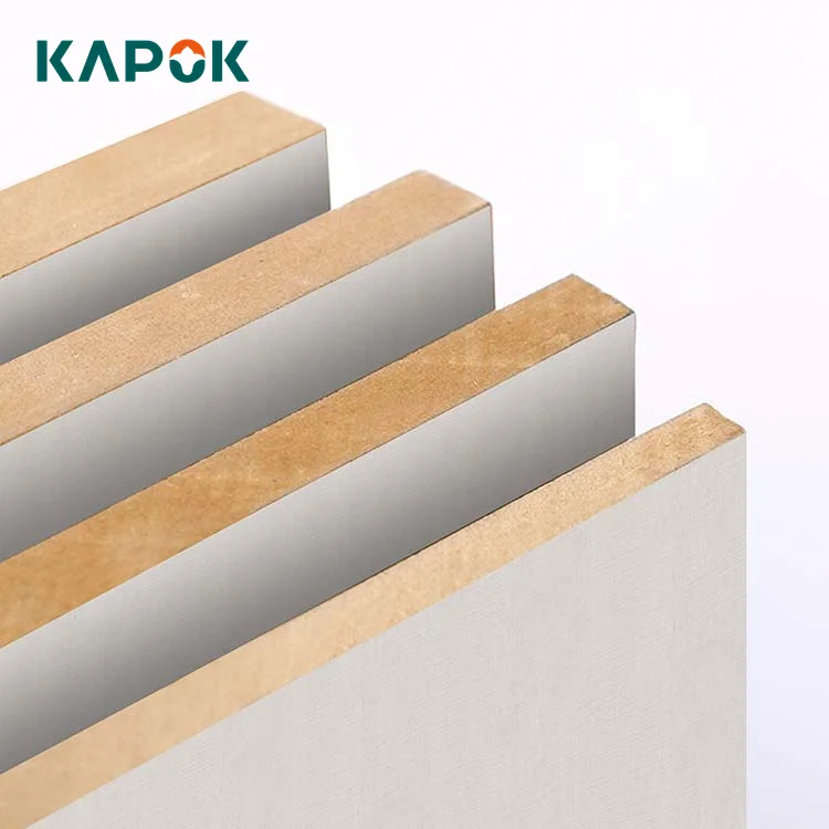 OEM/ODM Accepted Wholesale Melamine MDF /high Glossy UV MDF for TV Cabinet /kitchen Cabinet White 36mm Melamine MDF Board