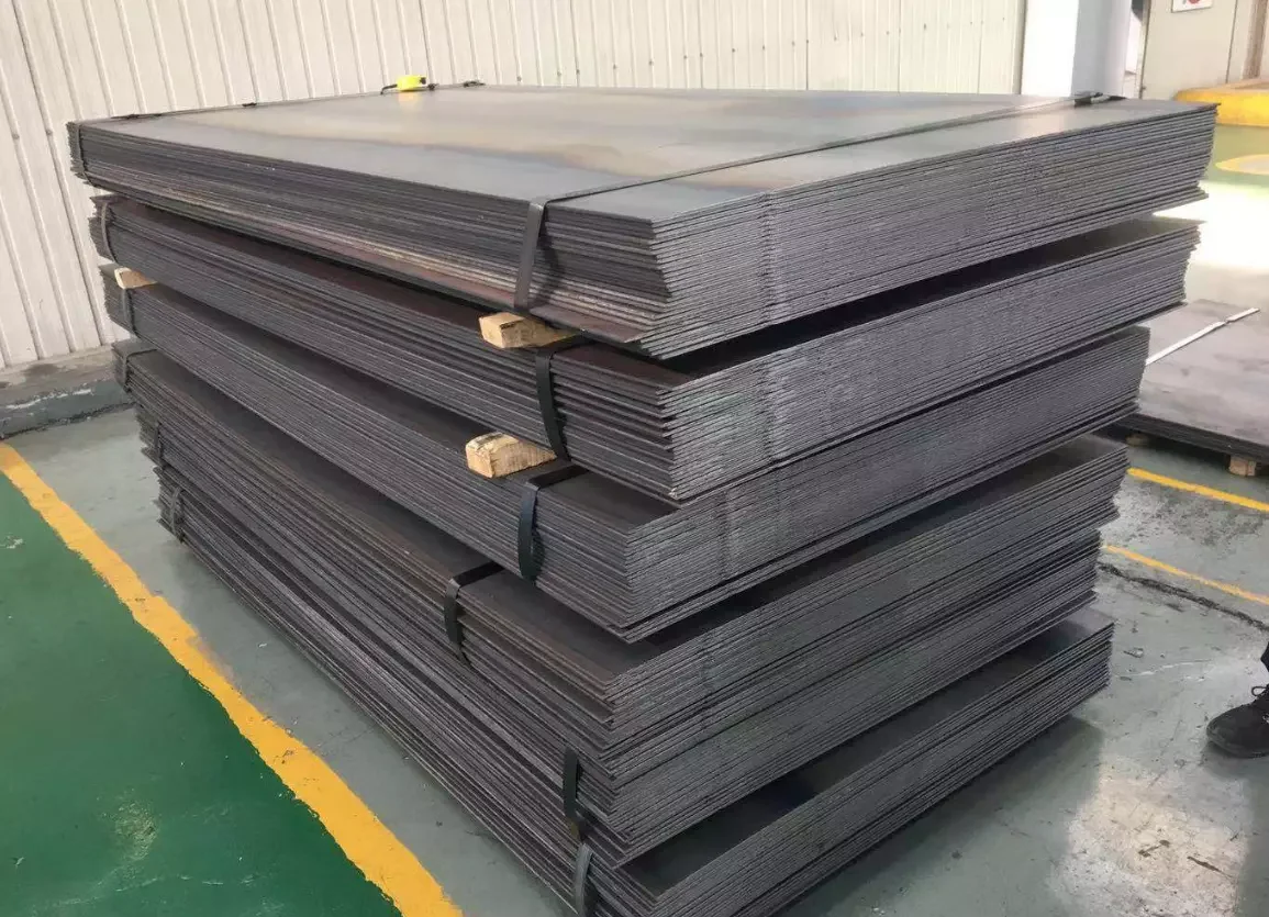 Astm a36 горячекатаная рифленая плита S235jr стальной лист 4320 лодочный A283 A387 ms мягкий сплав Углеродные железные листы