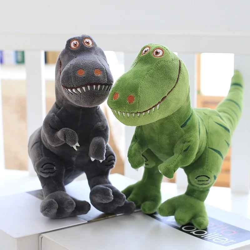 China Factory Custom Wholesale cute stuffed animal plush soft dinosaur toy for kids