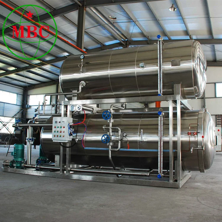
Vacuum High Pressure Cooking Pot Commercial Stainless Steel Food Sterilization Equipment Retort Sterilizer Autoclave 
