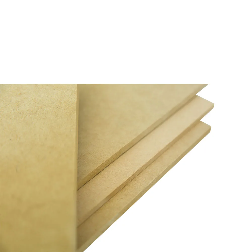 China Factory Export High Quality 18mm Solid Color MDF Melamine MDF Board For Liquor Cabinet/Melamine Coated MDF