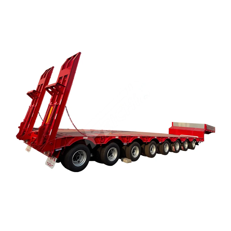 Оборудование для полуприцепа Lowboy 8 осей 40-120 тонн