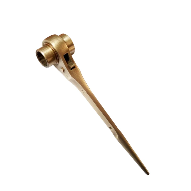 
Top Quality Non Sparking Scaffold spud Ratchet Wrench for oil gas chemical industry 