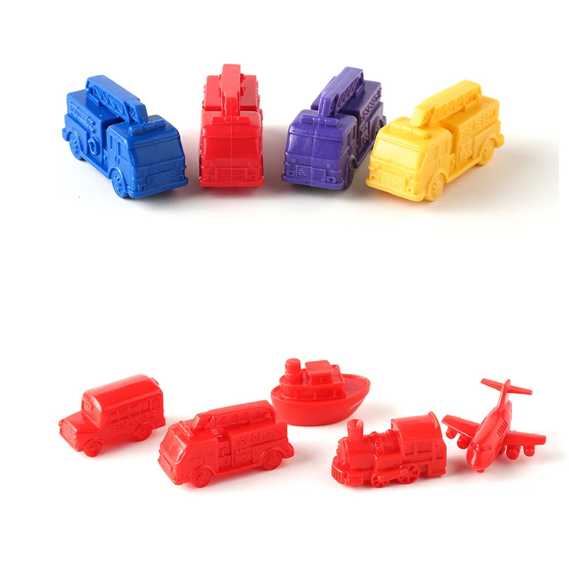 Preschool Toys of Vehicle Counters, Transport Counters Learn Counting, Colors, Sorting and Sequencing Math Manipulative
