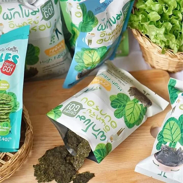 Хрустящий органический шпинат товары для здоровья другие продукты фрукты и овощи закуски