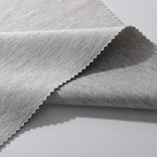 Китайский производитель 330gsm тяжелый вес Ткань 88% хлопок 12% полиэстер трикотажная ткань для одежды