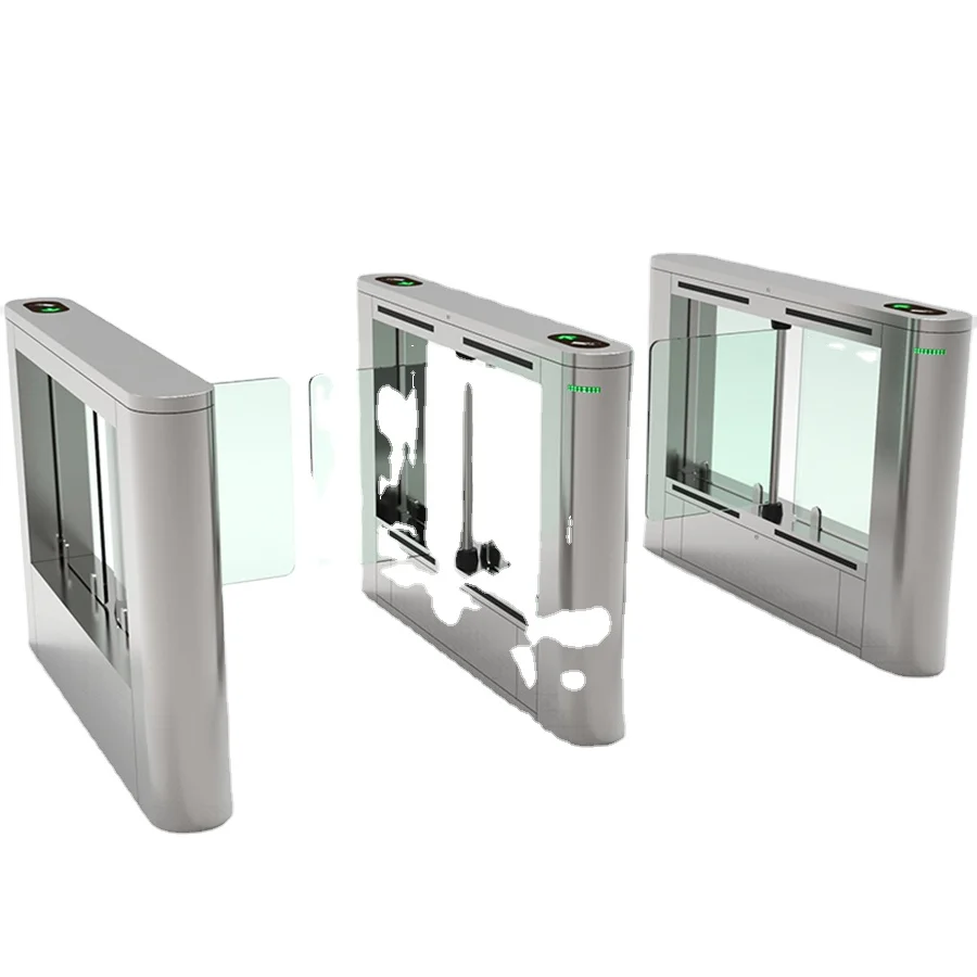 Контроль доступа, турникет, барьер, стеклянные дверные ворота, высокоскоростные вращающиеся барьерные ворота