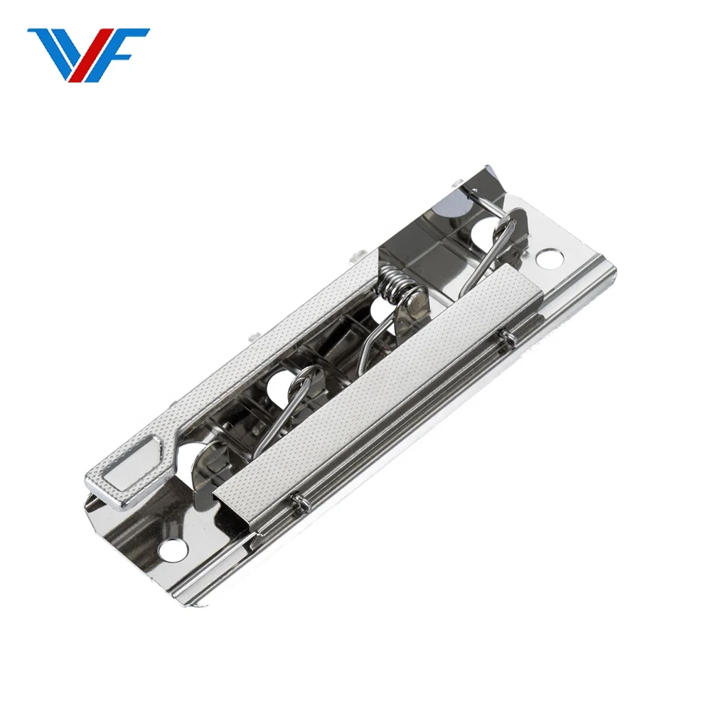 Lattice pattern 8 incheS spring clip clipboard clip metal lever clip for pvc file folder