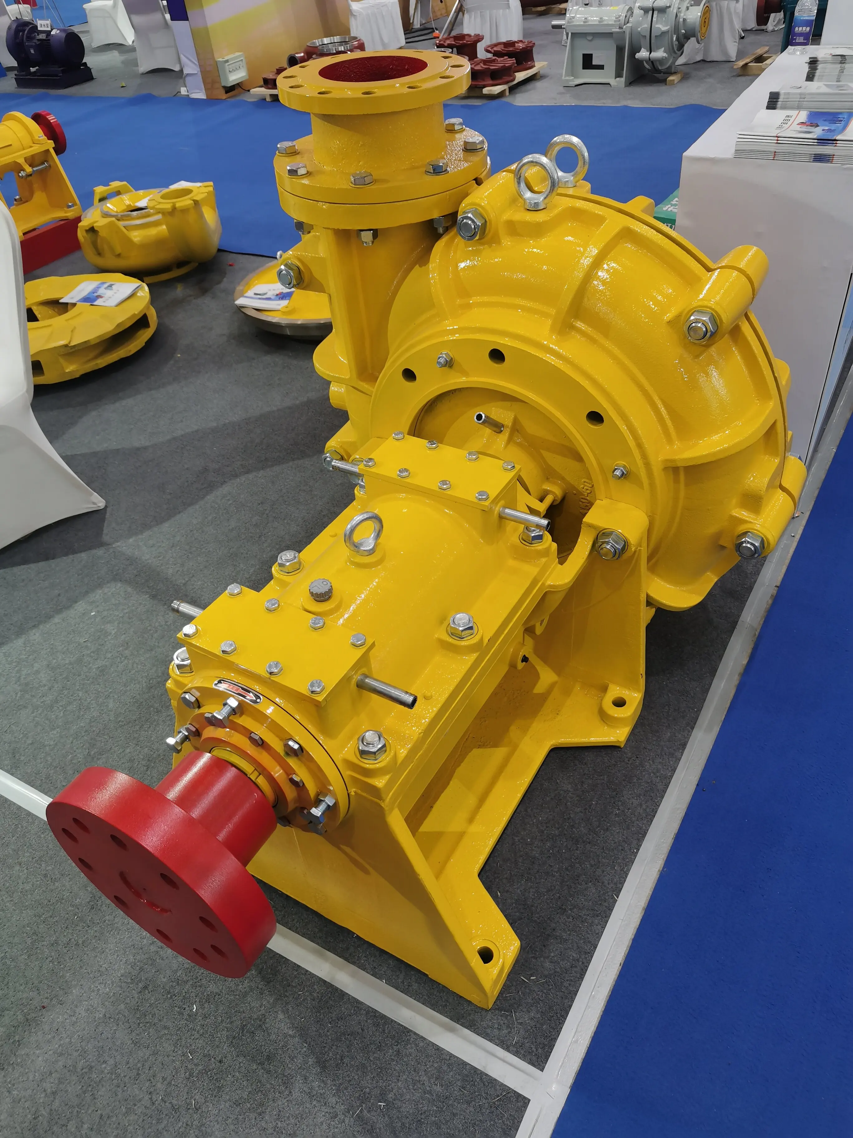 6-inch horizontal slurry pump is used to transport slurry, sediment, wastewater and cinder ore....