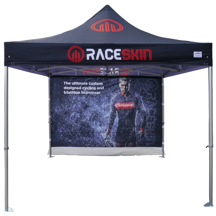 In China, the custom-made large outdoor branded folding tents for commercial trade shows that are hot-selling and popular