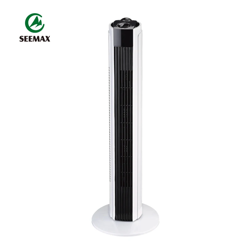 Великолепный дизайн; Цвет: белый, черный, 32-дюймовый супер тихий воздушный доставки 3-скорость Осциллирующий башня охлаждения вентилятор с таймером