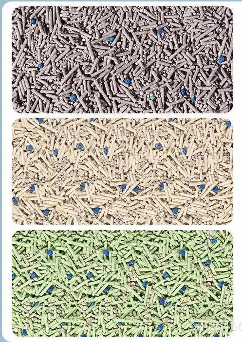 Wholesale Organic Tofu Cat Litter Natural Materials Custom Bean Curd Cat Litter with Lavender Fragrance Clumping Cat Sand