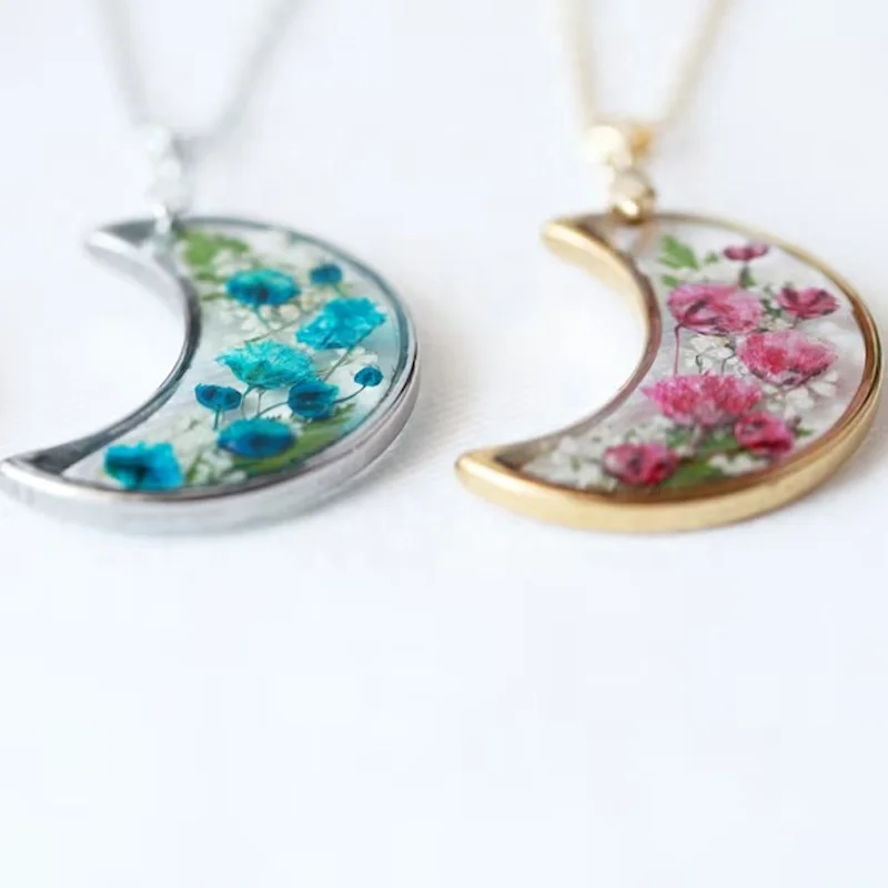 customized jewelry choker necklace Handmade hawaii Flower Moon Necklace 2023