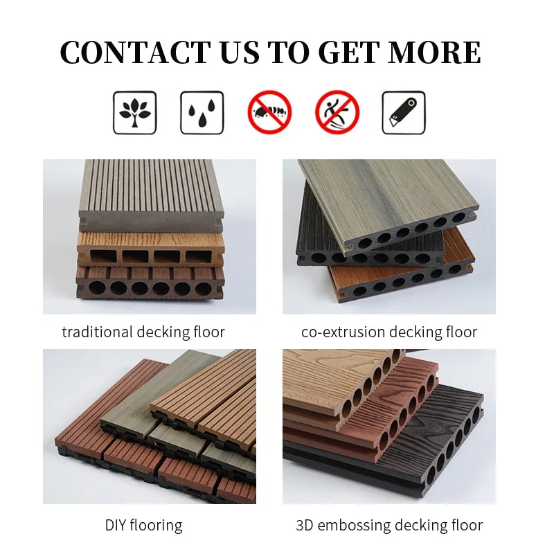 Chinese Supplier Offers High-Quality WPC Decking for Swimming Pool, Garden, and Outdoor Spaces