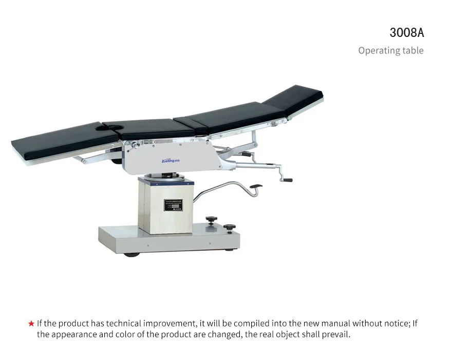 Electric operation table hydraulic patient examination table medical medical instruments surgical for ent examination bed