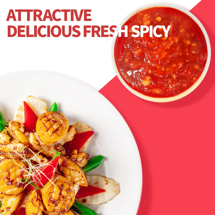 230g Chilli garlic sauce Chinese wholesale garlic spicy hot sauce seasoning garlic chili oil OEM chili sauce