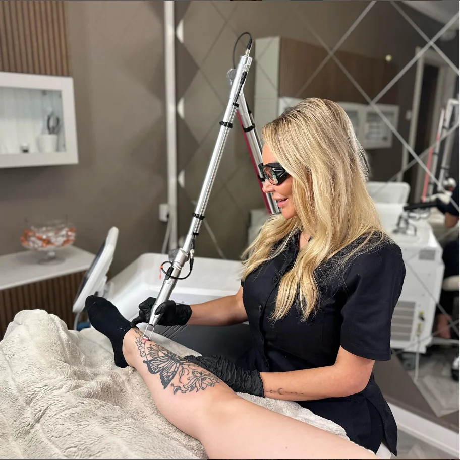 Picosecond Laser 1320 1064 755 532nm Skin Rejuvenation Q-switched Nd Yag Laser Tattoo Removal Machine