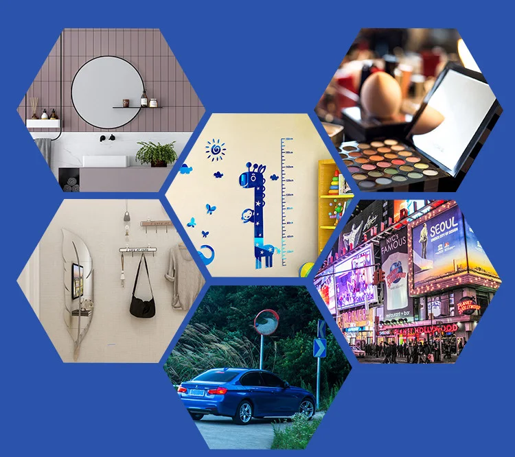 hot sales acrylic sheet materials 12x24 12x48 24x48 Acrylic Mirror Sheet